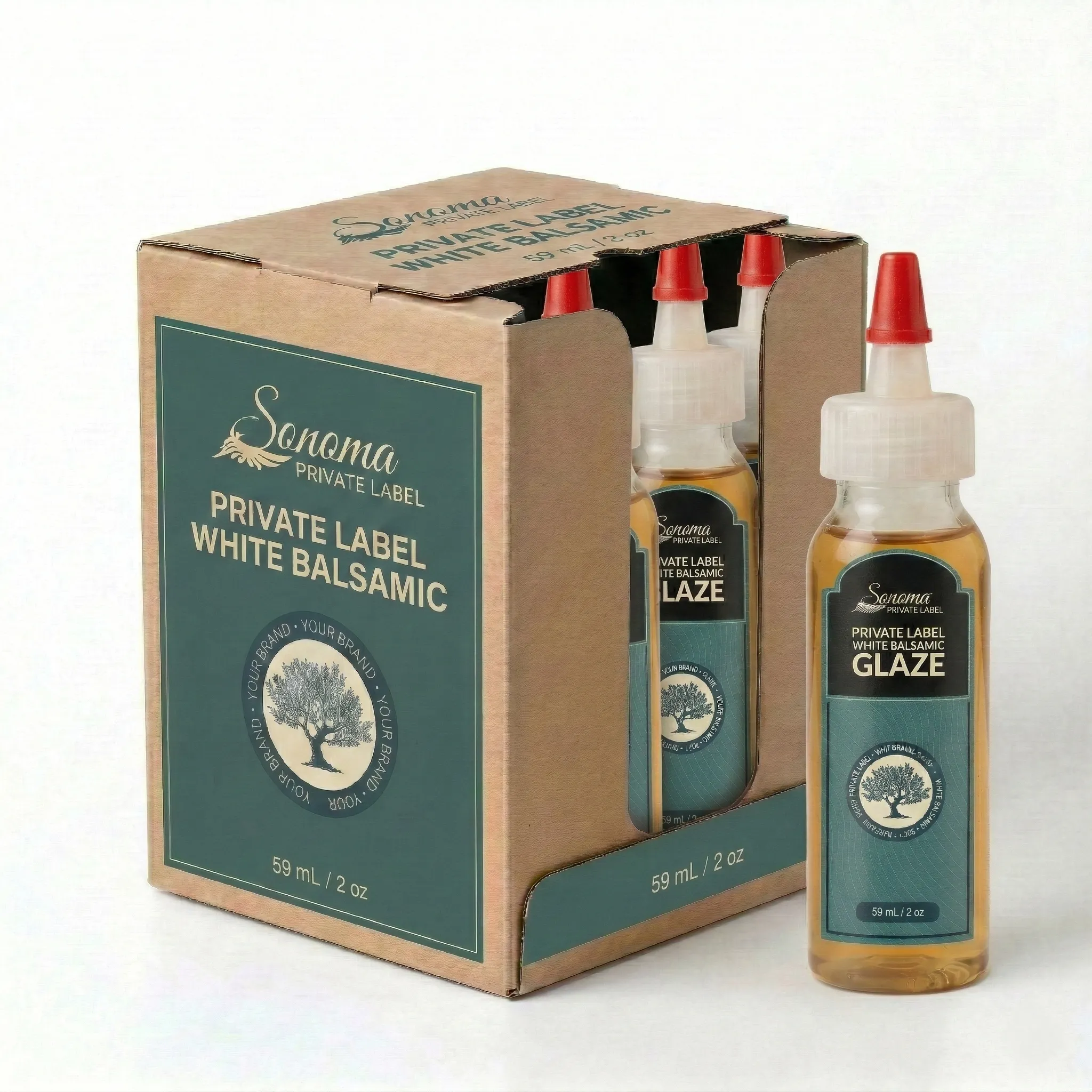 White glaze case 59ml