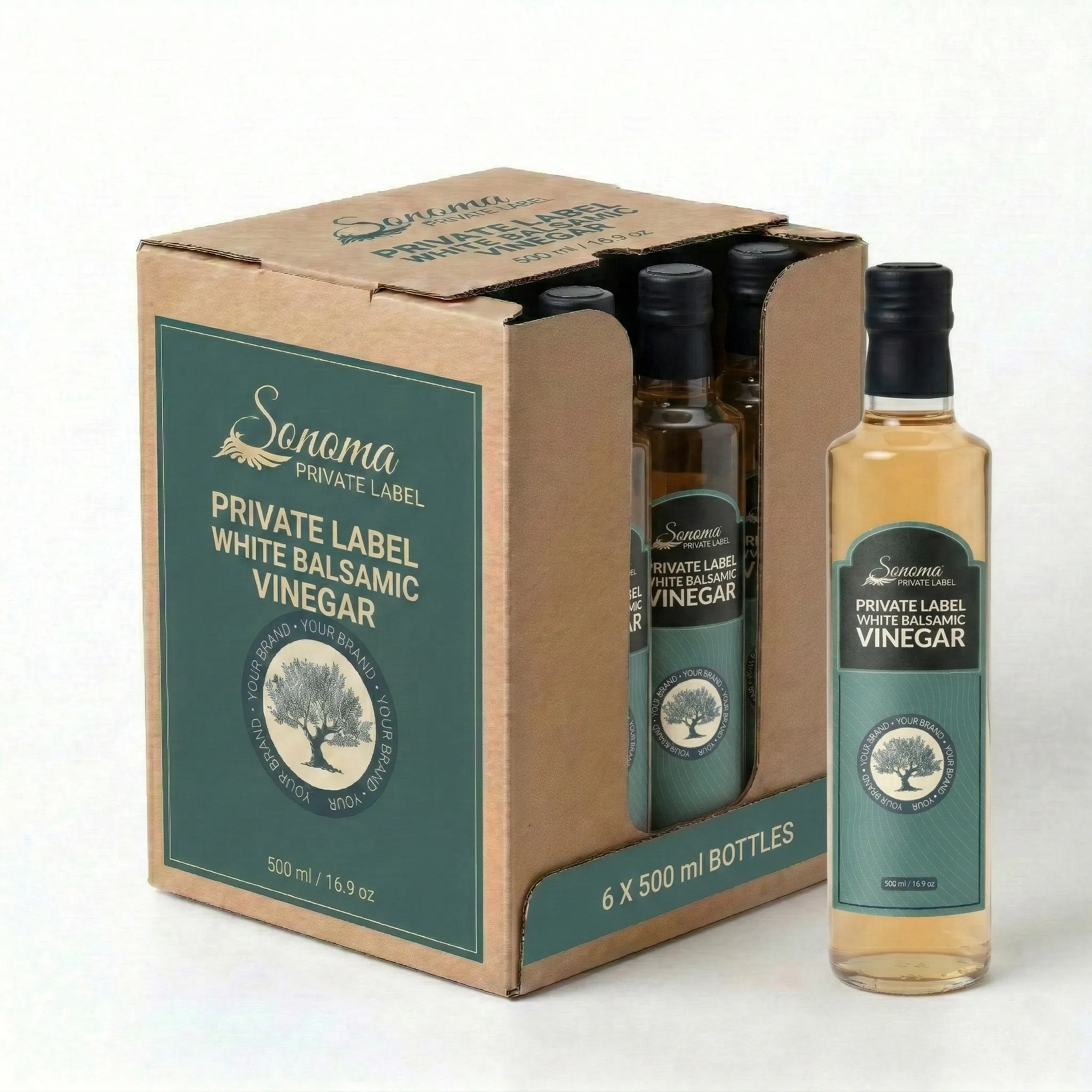 White balsamic case 500ml